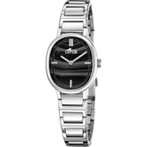 Relógio de senhora lotus 2gether 19012/5 mostrador preto e pulseira de aço_PRODUCT