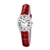 Relógio de senhora lotus 2gether 19017/1 mostrador prateado e correia de couro_PRODUCT