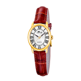 Relógio de senhora lotus 2gether 19019/1 mostrador prateado e correia de couro_PRODUCT