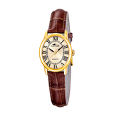 Relógio de senhora lotus 2gether 19019/2 mostrador champagne e correia de couro_PRODUCT