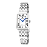 Relógio de senhora lotus 2gether 19032/1 mostrador branco e pulseira de aço_PRODUCT
