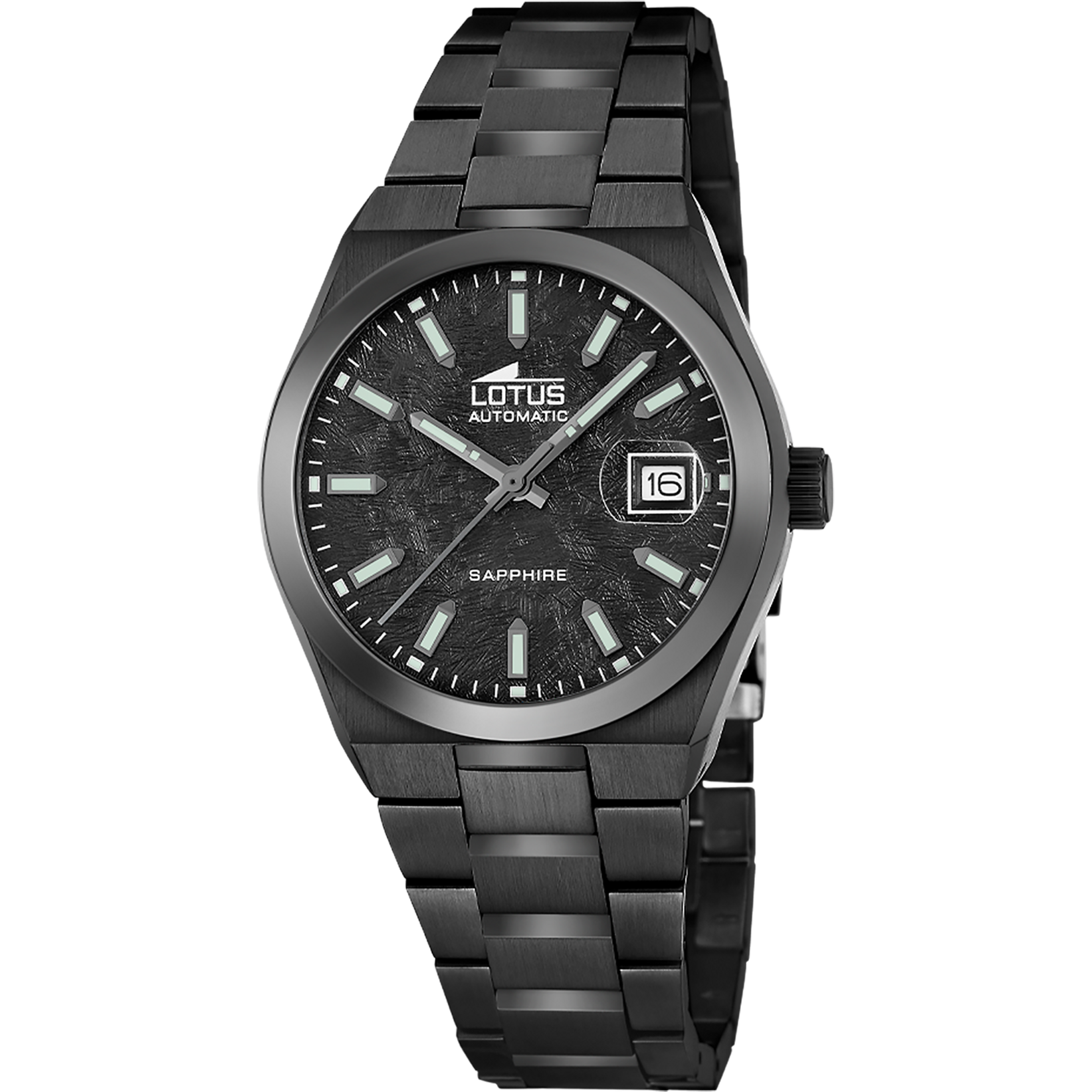 Relógio lotus automatic 19063/1 preto pulsera de de aço inoxidável, homem_PRODUCT