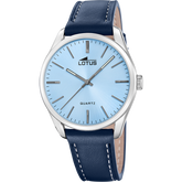 Relógio lotus minimalist for him 19065/1 azul pulsera de couro, homem_PRODUCT
