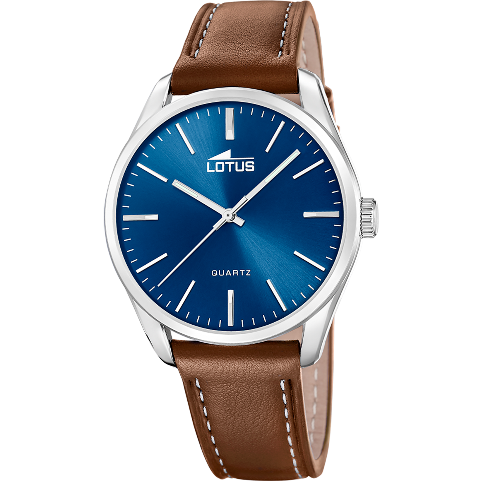 Relógio lotus minimalist for him 19065/2 azul pulsera de couro, homem_PRODUCT