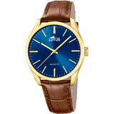 Relógio lotus minimalist for him 19067/2 azul pulsera de couro, homem_PRODUCT
