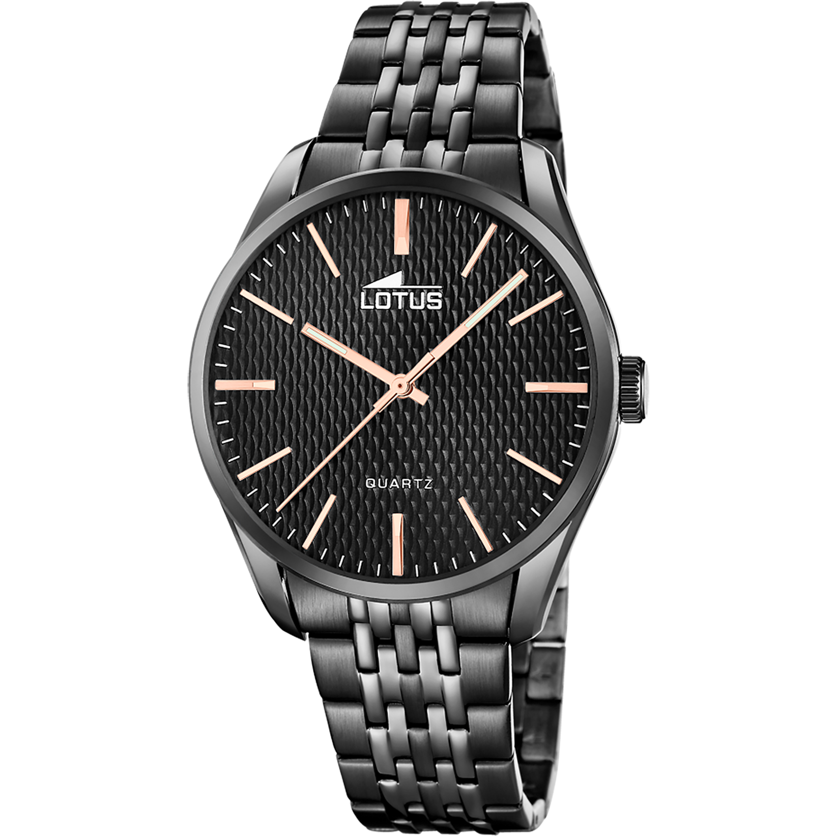 Relógio lotus minimalist for him 19068/2 preto pulsera de de aço inoxidável, homem_PRODUCT
