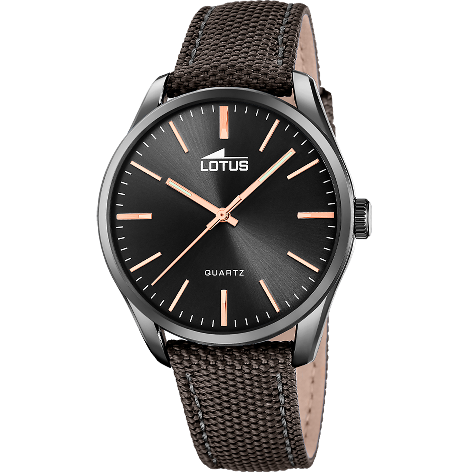 Relógio lotus minimalist for him 19070/2 preto pulsera de nylon, homem_PRODUCT