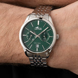 Relógio lotus multifunction collection 19072/3 verde pulsera de de aço inoxidável, homem_LIFESTYLE