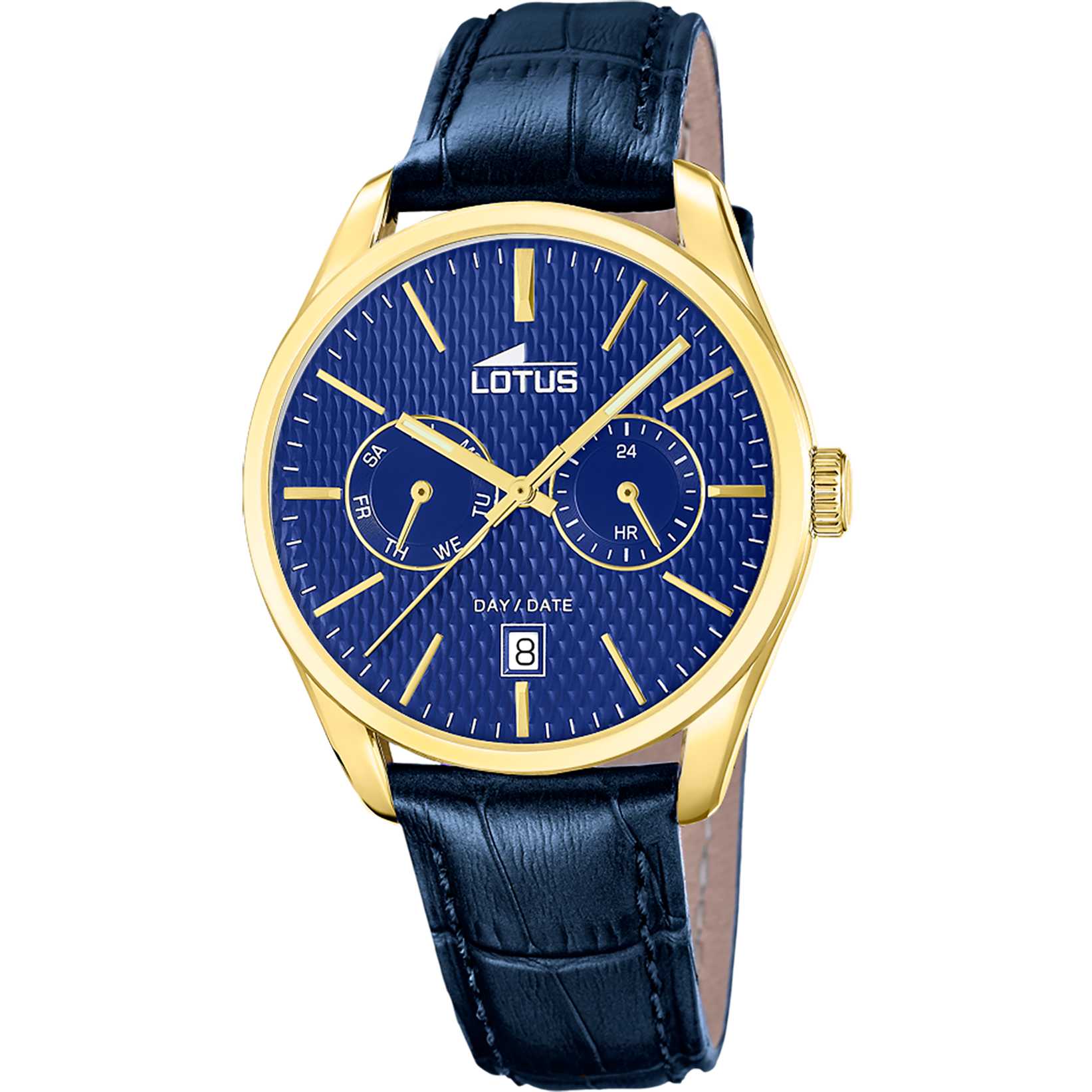 Relógio lotus multifunction collection 19075/2 azul pulsera de couro, homem_PRODUCT