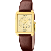Relógio lotus 19079/2 dourado pulsera de couro, homem_PRODUCT