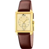 Relógio lotus 19079/2 dourado pulsera de couro, homem_PRODUCT