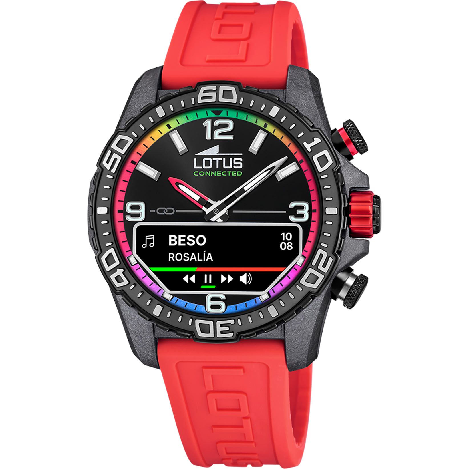Relógio masculino lotus connected d vermelho 20000/6_PRODUCT