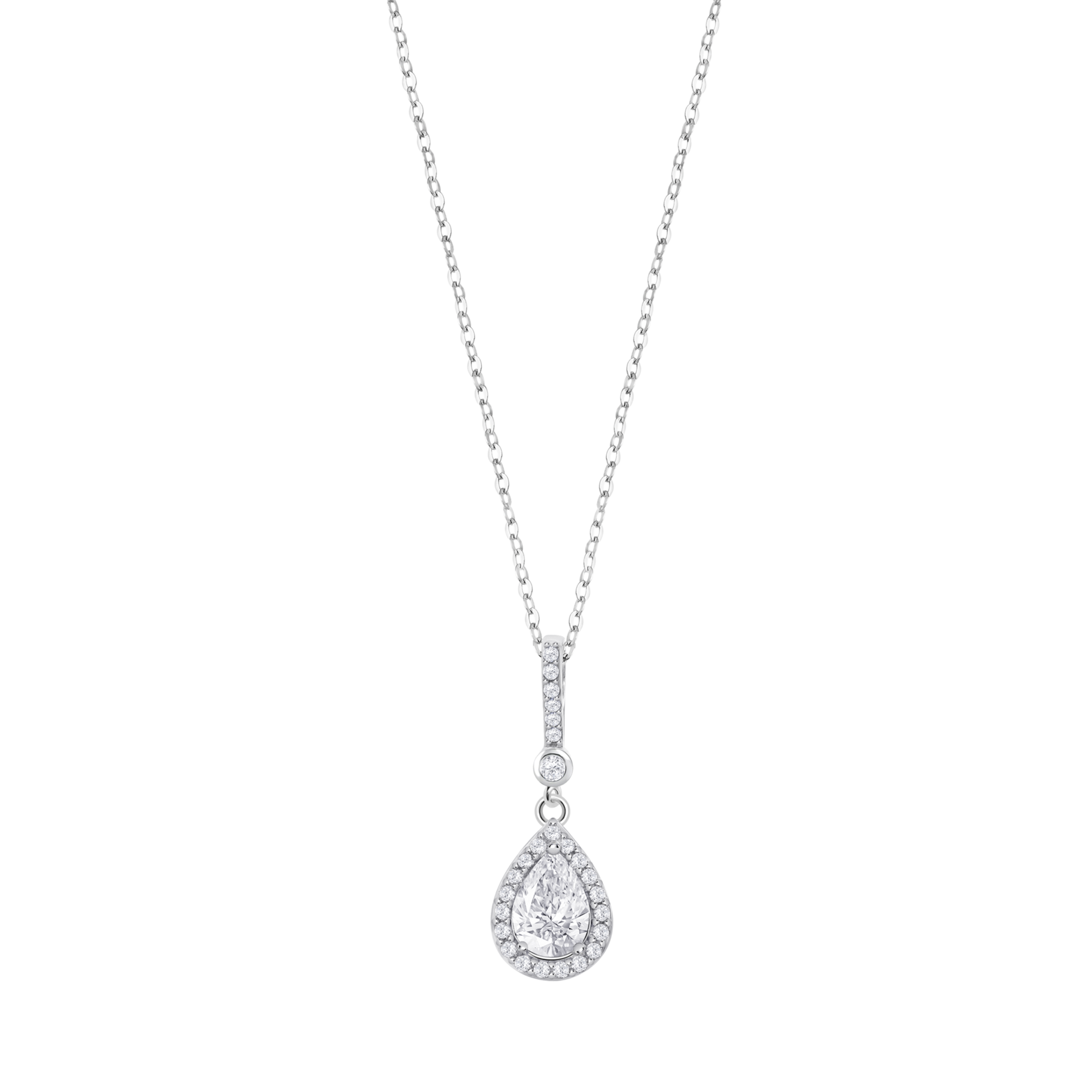 Colar pedra lotus silver pure essential lp1592-1/1 prata, mulher_PRODUCT