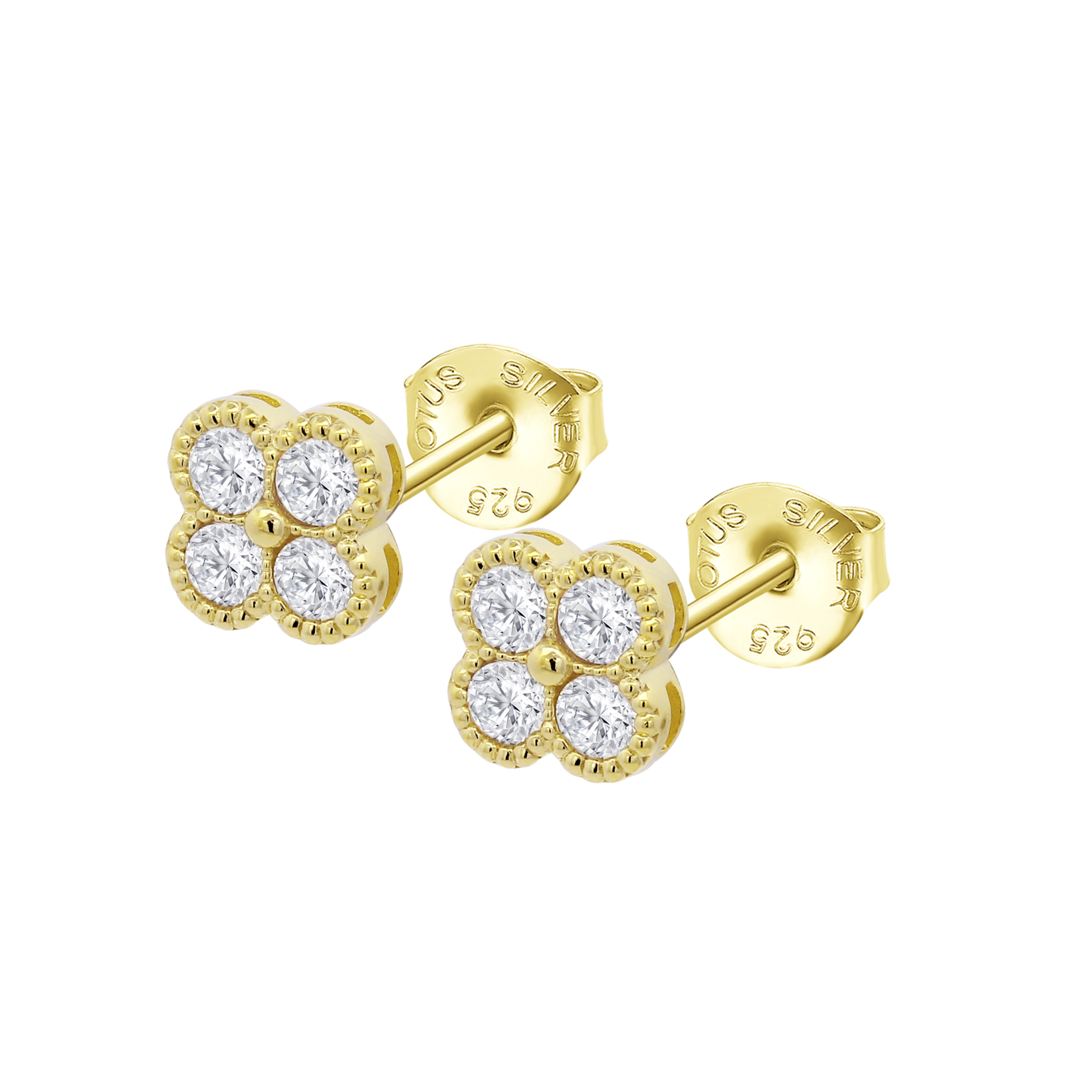 Brincos flor lotus silver lp1612-4/2 prata, mulher_PRODUCT