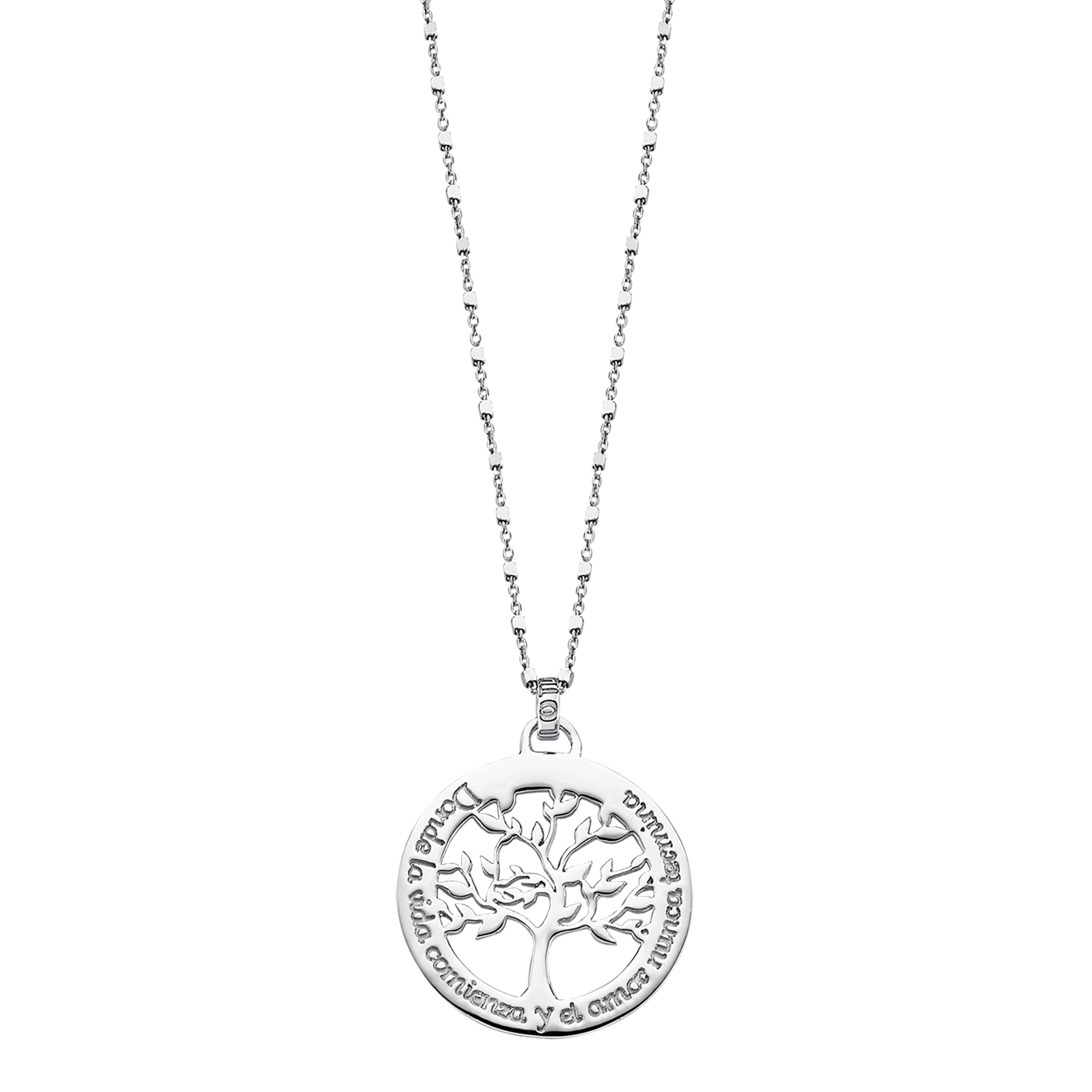 Colar árvore da vida lotus silver lp1641-1/1 prata, mulher_PRODUCT