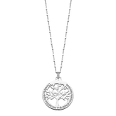 Colar árvore da vida lotus silver lp1641-1/1 prata, mulher_PRODUCT