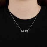 Colar infinito lotus silver lp1872-1/1 prata, mulher_LIFESTYLE
