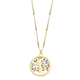 Colar árvore de vida lotus silver tree of life lp1890-1/2 prata, mulher_PRODUCT