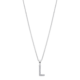 Colar letra l lotus silver trendy lp1958-1/l prata, mulher_PRODUCT