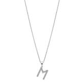 Colar iniciais lotus silver lp1958-1/m prata, mulher_PRODUCT