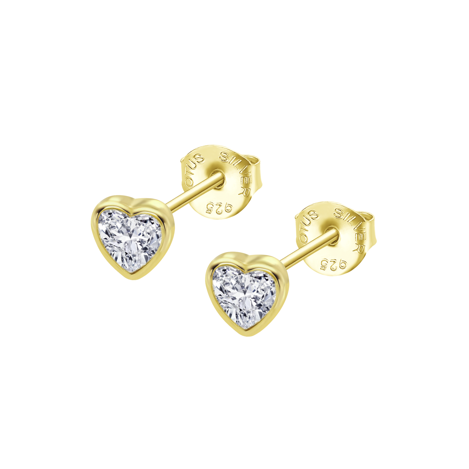 Brincos coração lotus silver lp2000-4/2 prata, mulher_PRODUCT