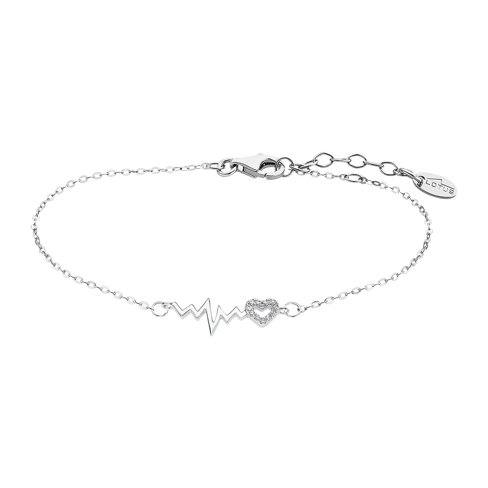 Pulseira coração lotus silver lp3041-2/1 prata, mulher_PRODUCT