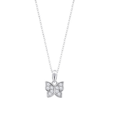 Colar borboleta lotus silver lp3051-1/1 prata, mulher_PRODUCT