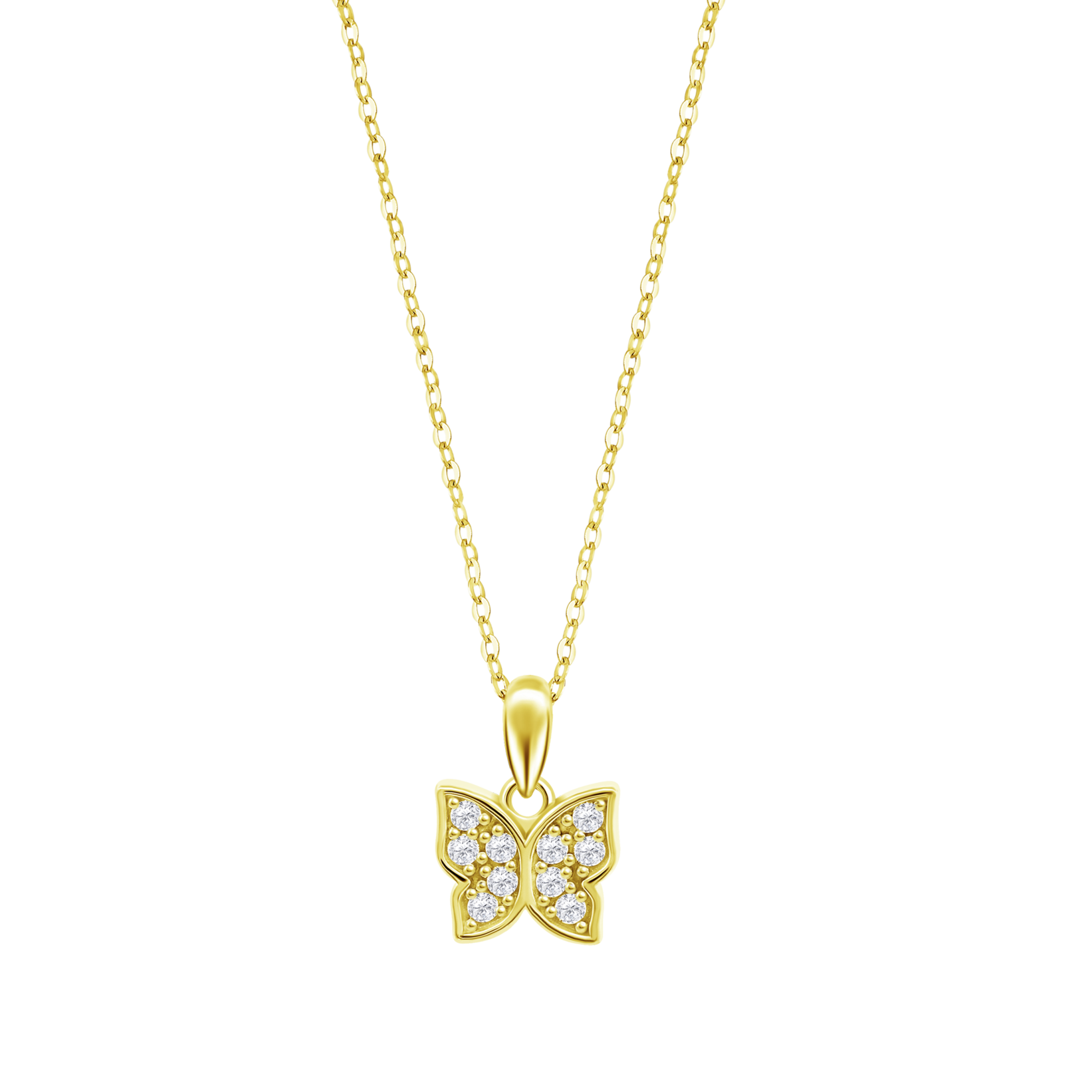Colar borboleta lotus silver lp3051-1/2 prata, mulher_PRODUCT