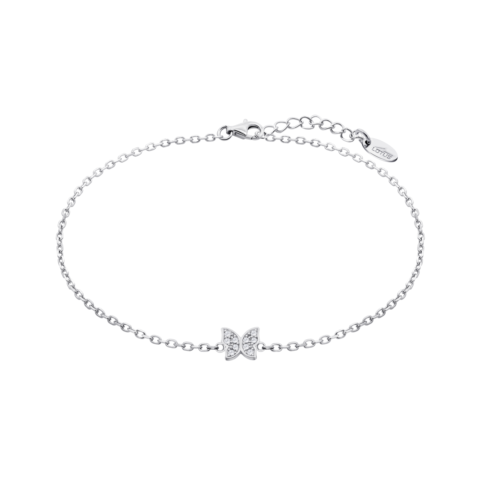 Pulseira borboleta lotus silver lp3051-2/1 prata, mulher_PRODUCT