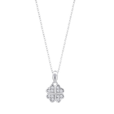 Colar trevo lotus silver lp3052-1/1 prata, mulher_PRODUCT