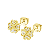 Brincos trevo lotus silver lp3052-4/2 prata, mulher_PRODUCT