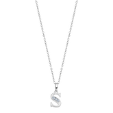 Colar letra s lotus silver trendy lp3054-1/s prata, mulher_PRODUCT