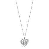 Colar coração lotus silver pure essential lp3055-1/1 prata, mulher_PRODUCT