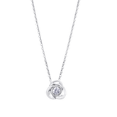 Colar flor lotus silver pure essential lp3059-1/1 prata, mulher_PRODUCT