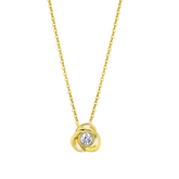 Colar flor lotus silver lp3059-1/2 prata, mulher_PRODUCT