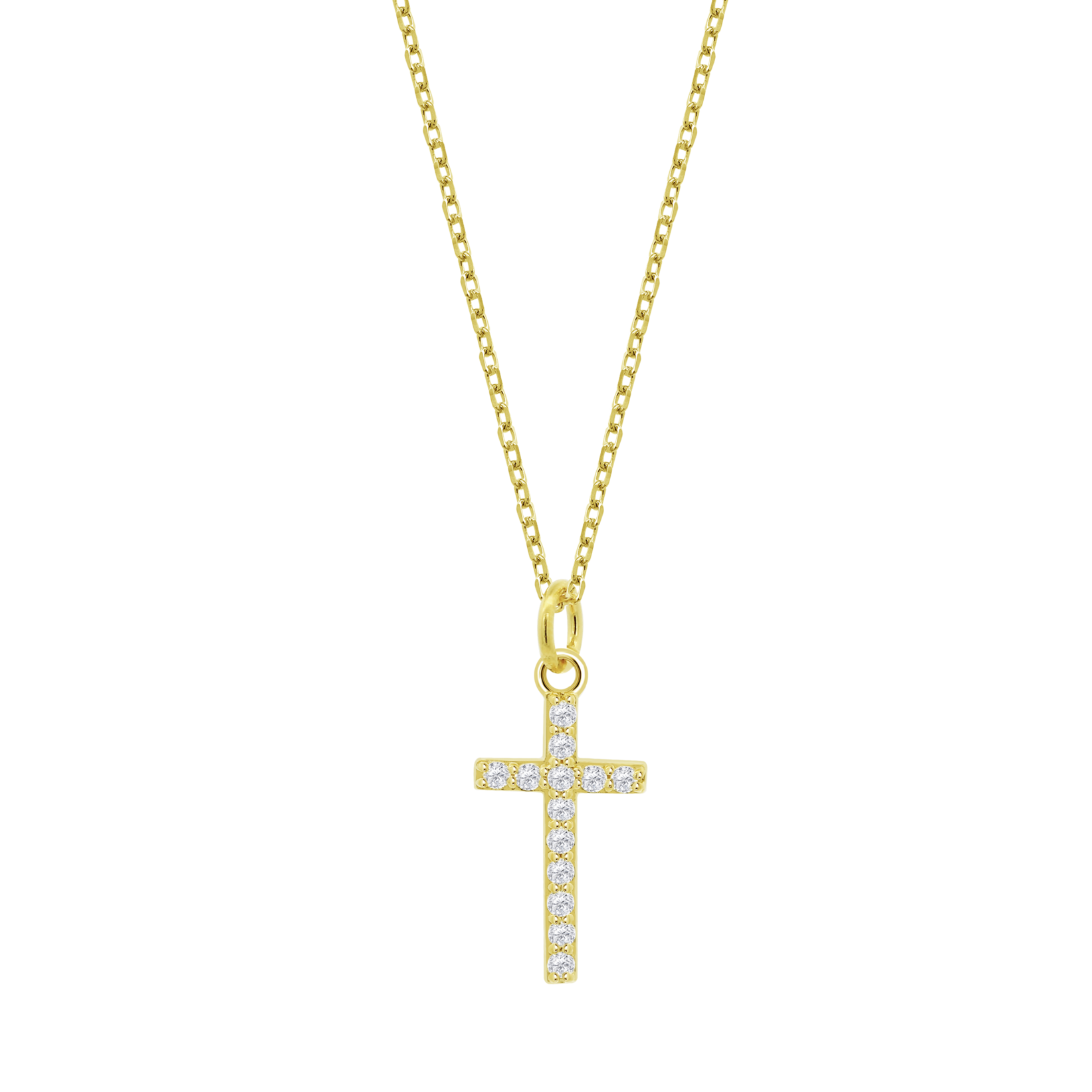 Colar cruz lotus silver lp3066-1/2 prata, mulher_PRODUCT