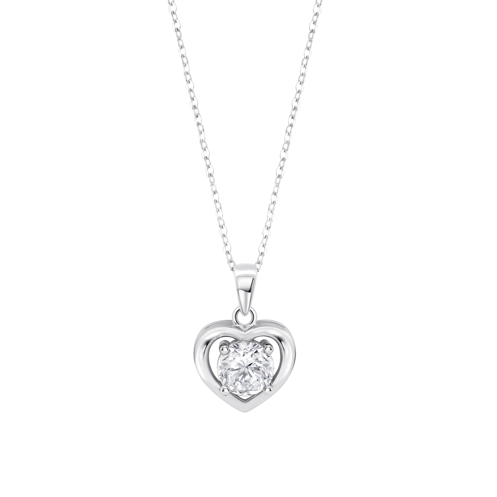 Colar coração lotus silver lp3092-1/1 prata, mulher_PRODUCT
