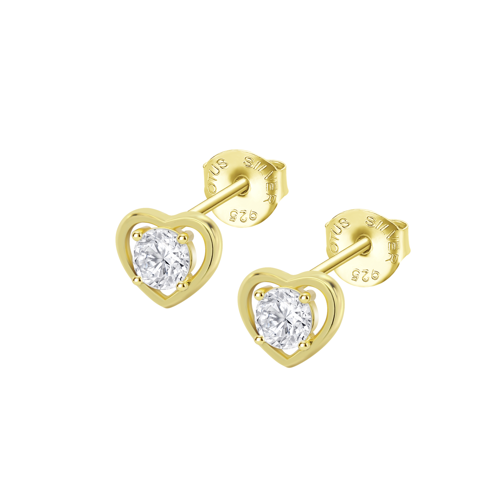 Brincos coração lotus silver lp3092-4/2 prata, mulher_PRODUCT