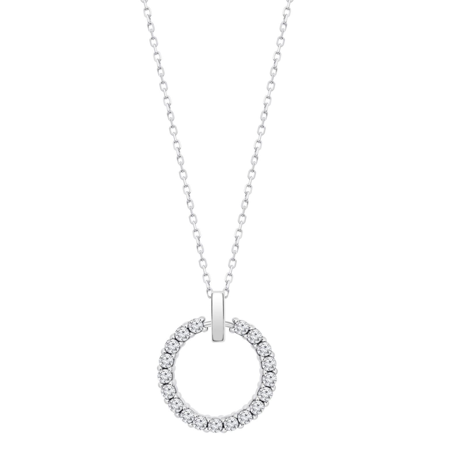 Colar lotus silver lp3100-1/1 prata, mulher_PRODUCT