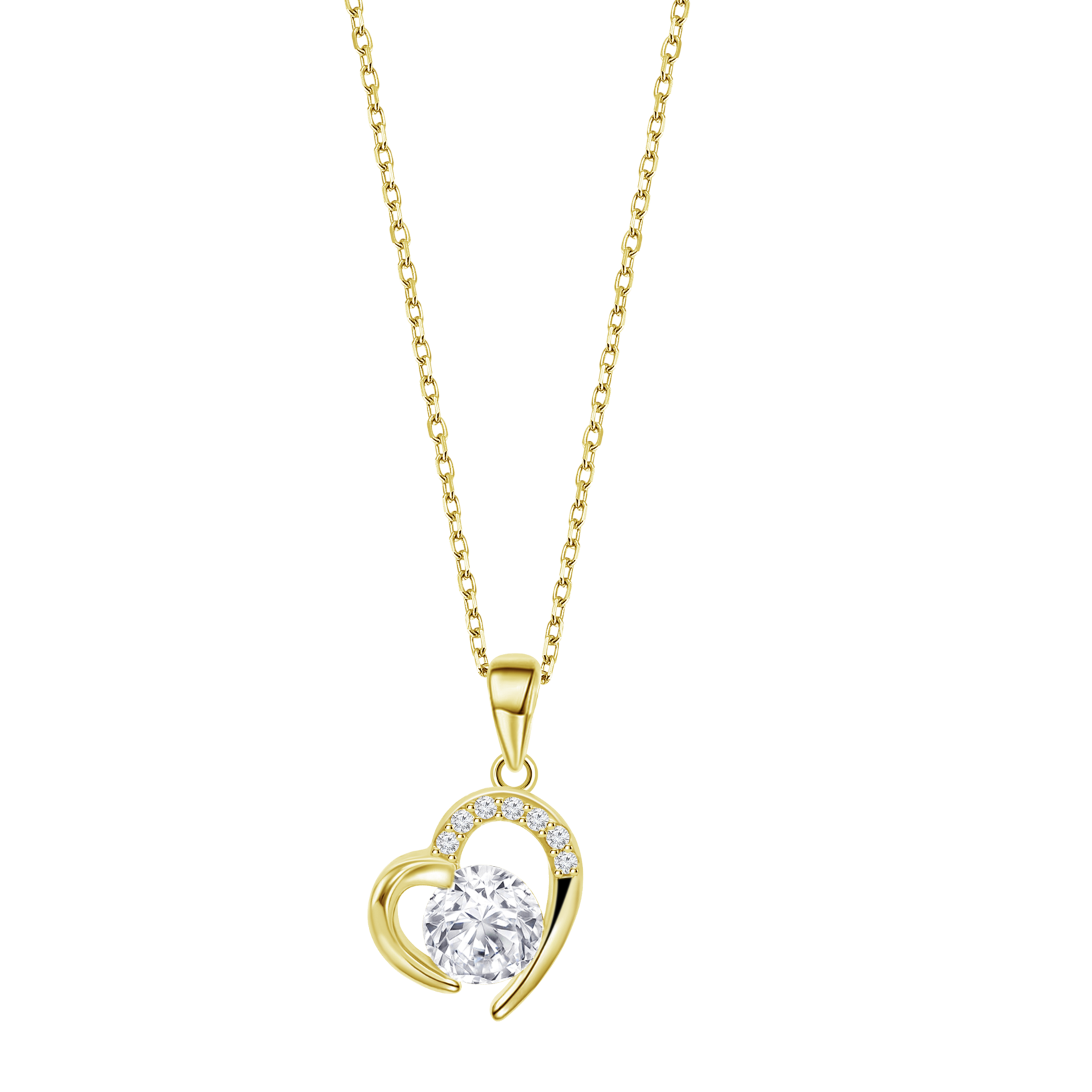 Colar coração lotus silver lp3106-1/4 prata, mulher_PRODUCT