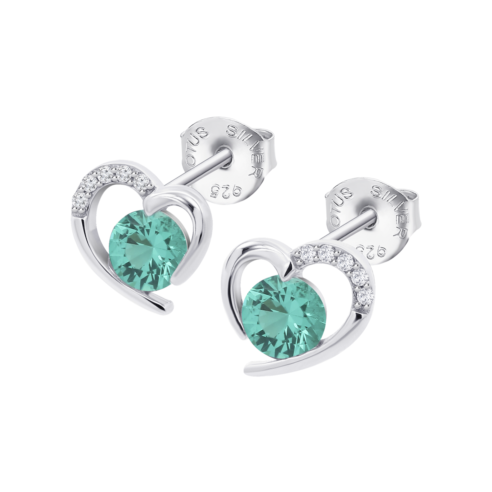 Brincos coração lotus silver lp3106-4/5 prata, mulher_PRODUCT