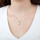 Colar trevo lotus silver lp3108-1/1 prata, mulher_LIFESTYLE