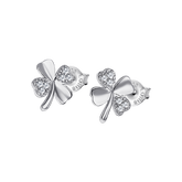 Brincos trevo lotus silver lp3108-4/1 prata, mulher_PRODUCT