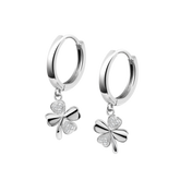 Brincos trevo lotus silver lp3108-4/2 prata, mulher_PRODUCT