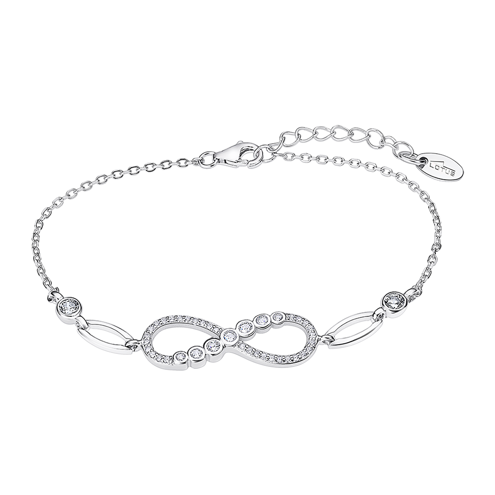 Pulseira infinito lotus silver trendy lp3189-2/1 prata, mulher_PRODUCT