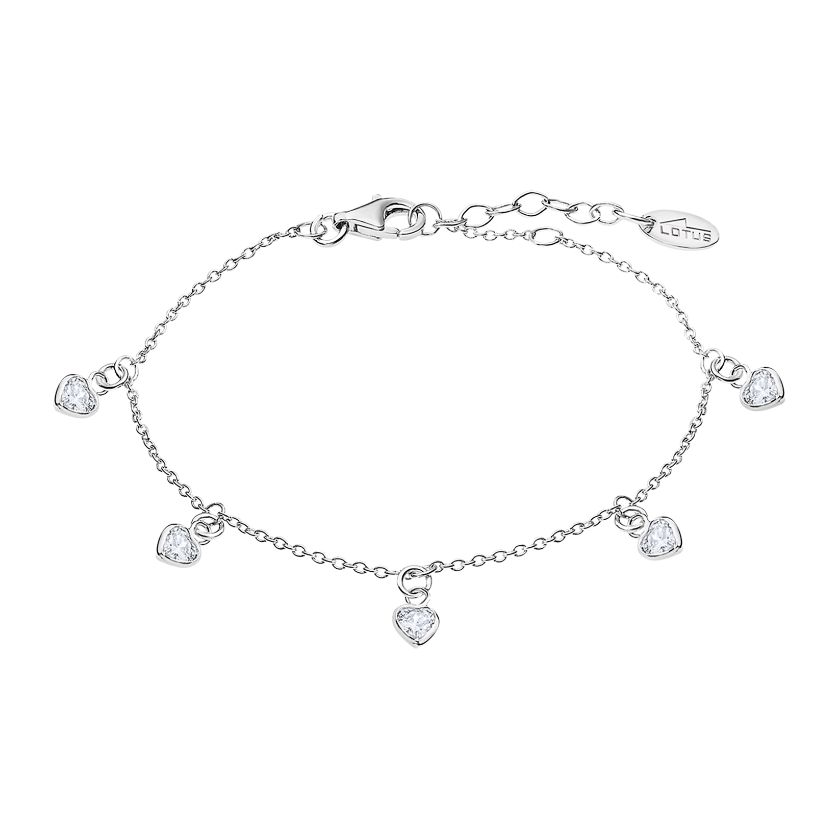 Pulseira coração lotus silver trendy lp3190-2/1 prata, mulher_PRODUCT