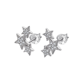 Pingentes estrelas lotus silver lp3192-4/1 prata, mulher_PRODUCT