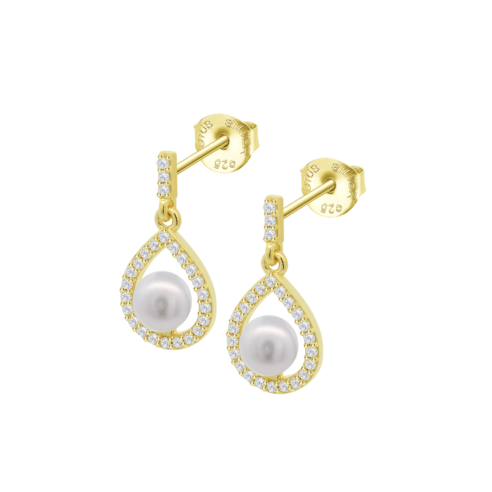 Brincos lotus silver lp3198-4/2 prata, mulher_PRODUCT