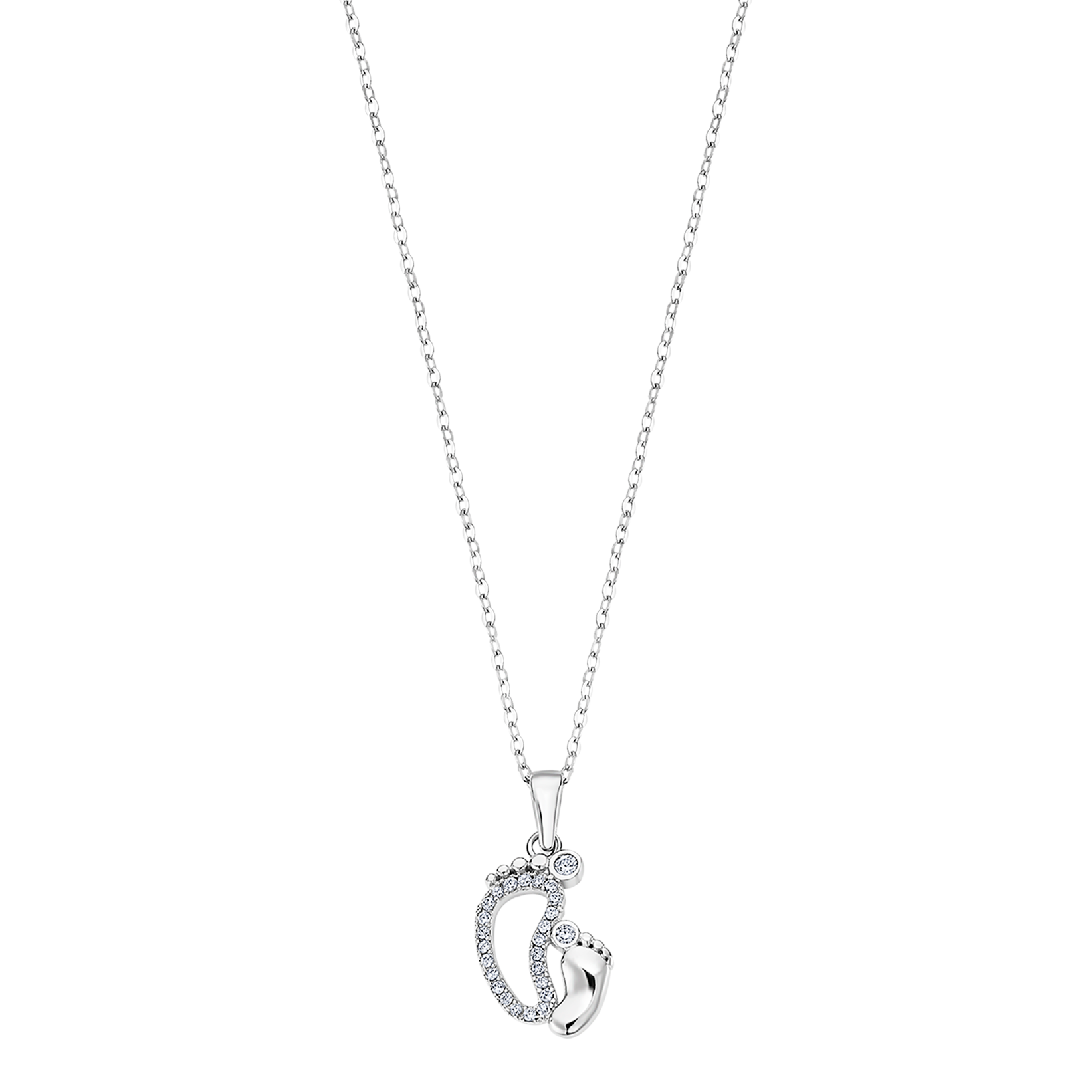 Colar lua lotus silver lp3236-1/1 prata, mulher_PRODUCT