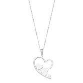 Colar coração lotus silver lp3237-1/1 prata, mulher_PRODUCT